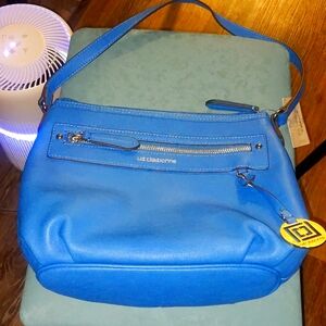 Liz Claiborne Vibrant Blue Crossbody Bag